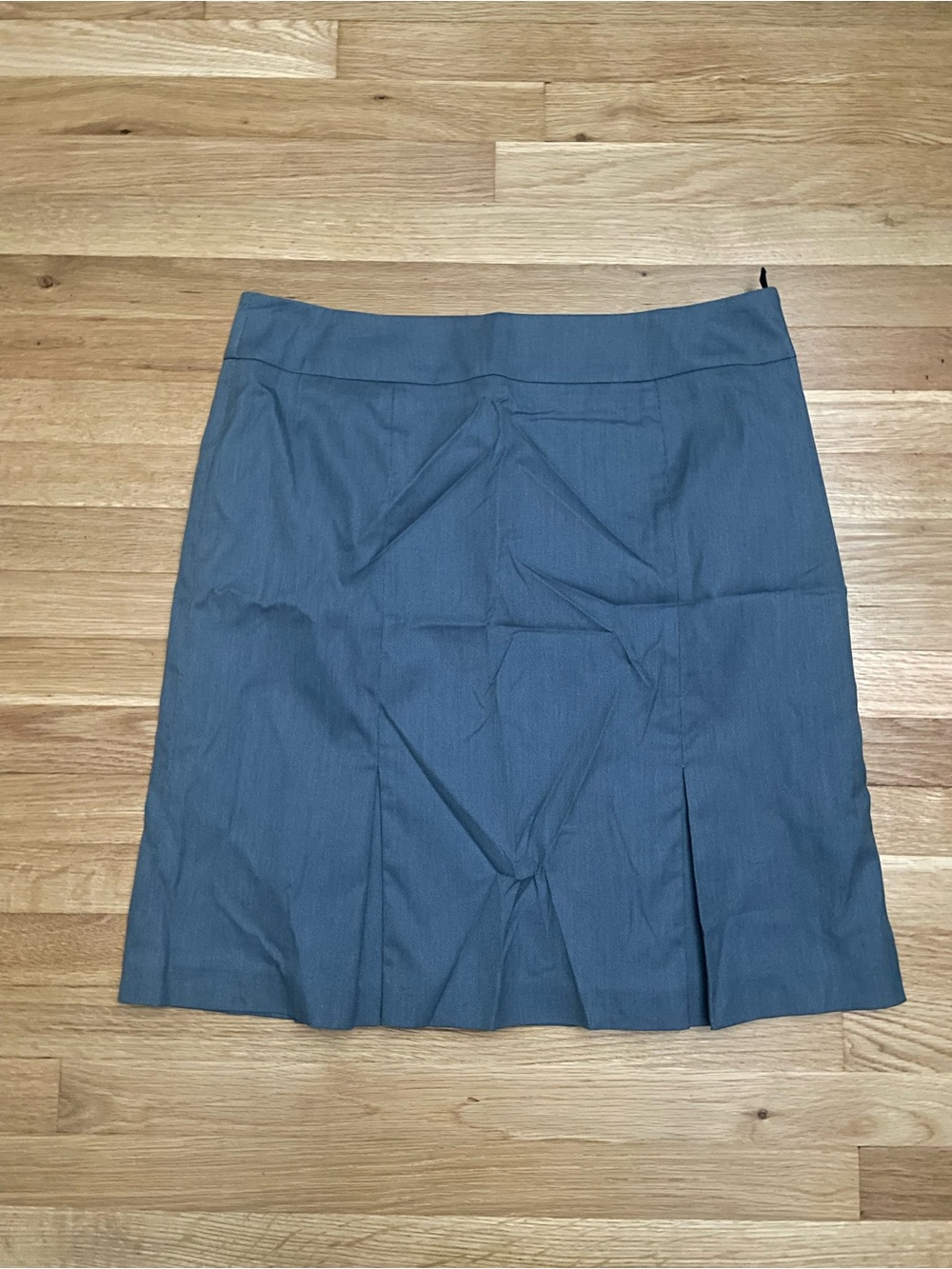 Doncaster Blue Pleated Pencil Skirt 16